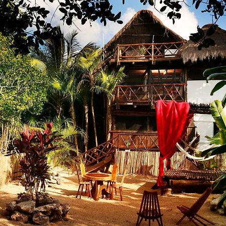 Casa Selva De Luz Lägenhet Tulum Exteriör bild