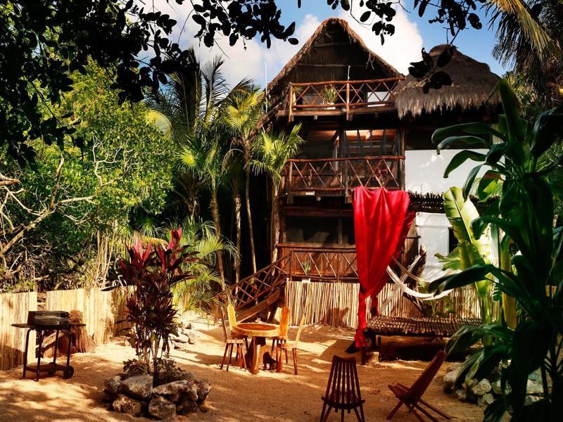 Casa Selva De Luz Lägenhet Tulum Exteriör bild